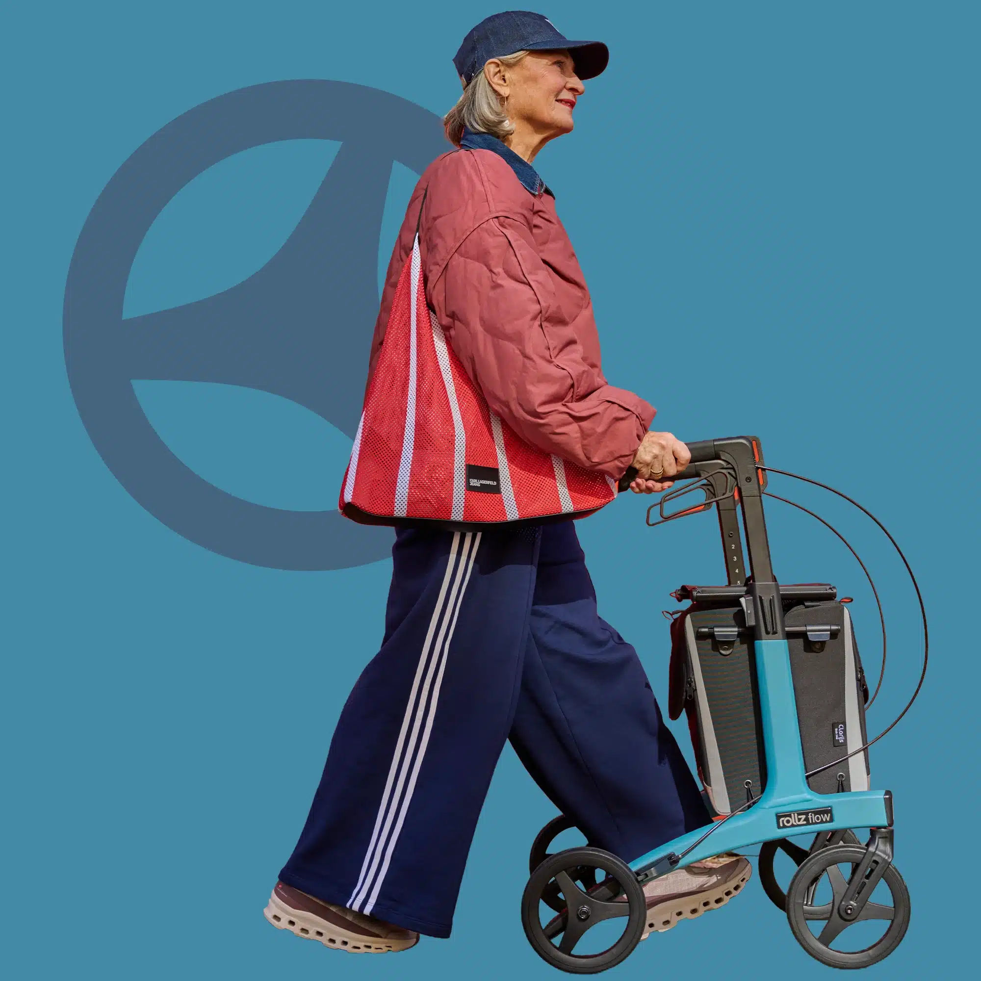 Rollz Flow Lichtgewicht rollator aluminium